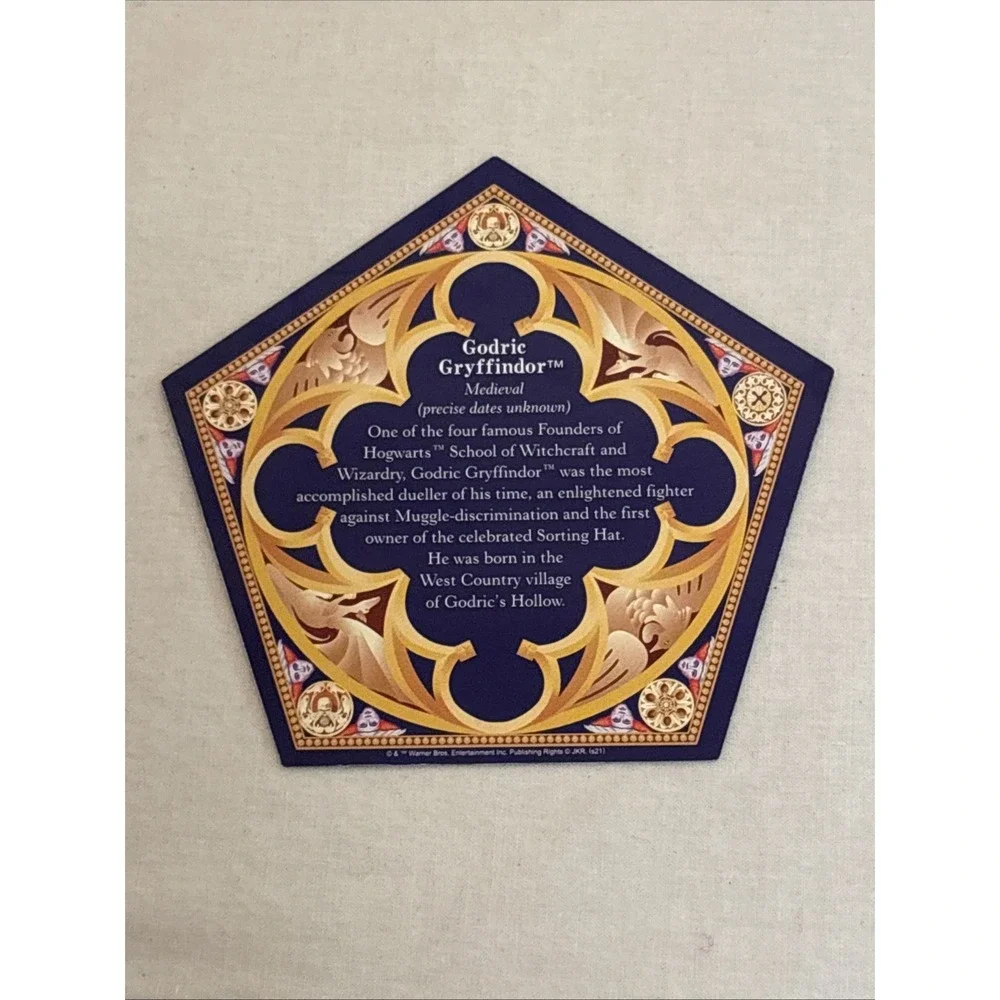 Warner Bros Harry Potter Chocolate Frog Trading Cards Collectible Tin Box Set